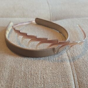 Pair Of Beige/Nude Headbands